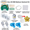 PartyWoo 110V 600W Electric Balloon Pump, Portable Balloon Inflator, Dual Nozzle Air Pump for Balloon Garland