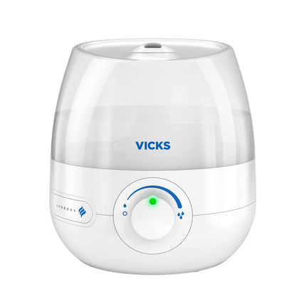 Vicks Mini Filter Free Cool Mist Humidifier, Small Room - Variable Mist Control - Works with Vicks VapoPads