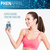 PhenAprin Diet Pills Weight Loss and Energy Boost for Metabolism - Optimal Fat Burner and Appetite Suppressant Supplement. Helps Maintain and Control Appetite, Promotes Mood & Brain Function.