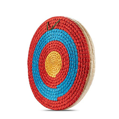 KAINOKAI Traditional Hand-Made Straw Archery Target,Arrow Target for Recurve Bow Longbow or Compound Bow(Traditional Target Dia ?:19.7in / 3 Layers)