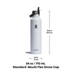 Hydro Flask 24 Oz Standard Flex Straw Cap Indigo