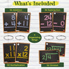 Star Right Math Flash Cards Set of 4 - Addition, Subtraction, Division, & Multiplication Flash Cards - 4 Rings - 208 Math Flash Cards - Ages 6+ - Kindergarten, 1st, 2nd, 3rd, 4th, 5th & 6th Grade