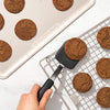 OXO Good Grips Silicone Cookie Spatula, Gray, 3 inches