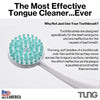 Peak Essentials | Tung Brush & Gel Kit | Tongue Cleaner for Adults | Tongue Scraper to Fight Bad Breath and Halitosis | Mouth Odor Eliminator | Fresh Mint | Made in America (Set of 1)