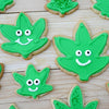 Marijuana Cannabis Shaped (Pot Leaf), Cookie Cutter Set, 3 Piece, Premium Food-Grade Stainless Steel, Dishwasher Safe (1 Pack)