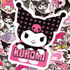 Kuromi and My Melody Stickers Pack| 50pcs Cute My Melody Kuromi Sanrio Stickers for Laptop Water Bottle Travel Case Phone Skateboard - Vinyl Waterproof Kawaii Stickers for Kids Adults Teens Girls