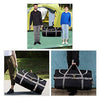 REDCAMP Foldable Duffle Bag with Wheels 120L 30