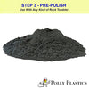 Polly Plastics Rock Tumbler Grit and Polish Refill Media Kit | 4-Steps Supplies for Tumbling and Polishing Stones and Gems | Professionals Adults and Kids (Full Kit)
