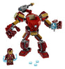 Lego Marvel Avengers Iron Man Mech 76140 Kids Superhero Mech Figure, Building Toy with Iron Man Mech and Minifigure (148 Pieces)