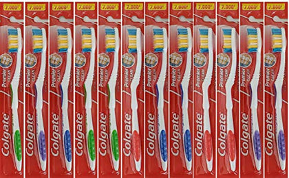 Colgate Premier Classic Clean Medium Toothbrush (Card of 12)
