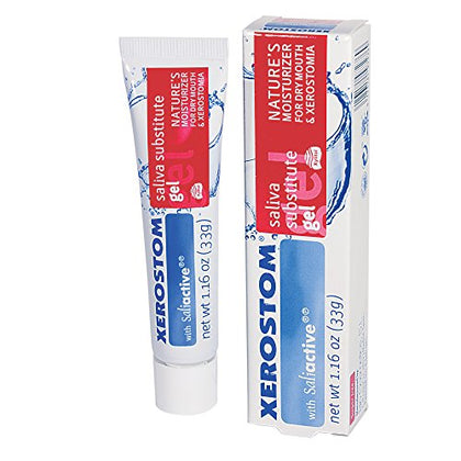 Xerostom Dry Mouth Saliva Substitute Gel (2/Pack)
