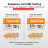 Gigastone 128GB Micro SD Card, 4K Video Pro, GoPro, Surveillance, Security Camera, Action Camera, Drone, 95MB/s MicoSDXC Memory Card UHS-I V30 Class 10