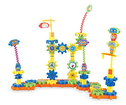 Learning Resources Gears! Gears! Gears! Robot Factory Building Set, 80 Pieces