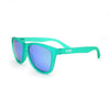 EPHIU Polarized Sports Sunglasses for Men Women Mirror Lens Sun Glasses No Slip No Bounce for Running Driving 100% UV Protection(Green/G Lens)