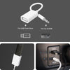 AUX to USB Adapter 3.5mm Male Audio Jack Plug to USB 2.0 Female Converter Cord Cable 2PACK Only Work (CAR Need MP3 Decode Function,Can't Fit All Kinds of Car)