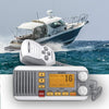 Uniden UM435 Advanced Fixed Mount VHF Marine Radio, All USA/International/Canadian Marine Channels Including New 4-Digit, CDN B Channels, 1 Watt/25 Watt Power, Waterproof IPX8 Submersible, White
