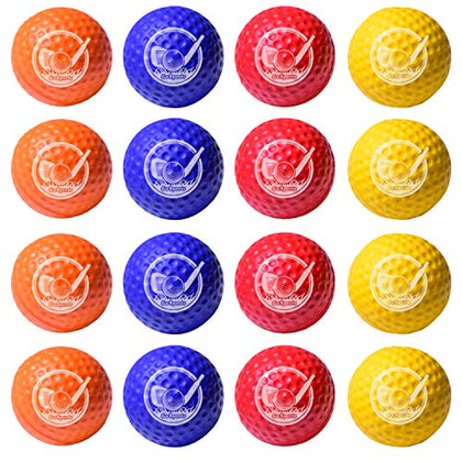 GoSports Foam Golf Practice Balls Realistic Feel and Limited Flight Use Indoors or Outdoors