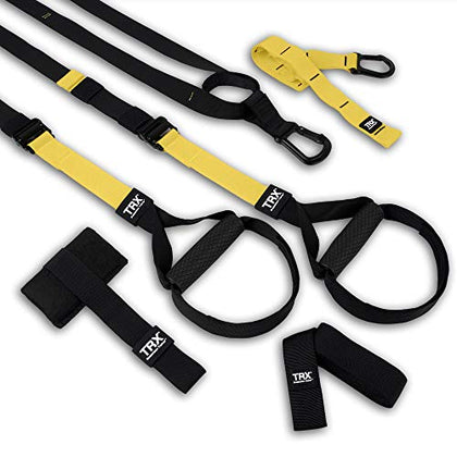 TRX PRO3 Suspension Trainer System, Design & Durability for Cross-Training, Weight Training, HIIT Training & Cardio, Includes 3 Anchor Solutions for Indoor & Outdoor Home Gyms
