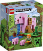 LEGO Minecraft The Pig House, 21170 with Alex, Creeper and 2 Pig Figures, Animal Building Toy, Great Gift for Kids, Boys & Girls Ages 8+