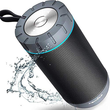 COMISO Bluetooth Speakers with HD Sound, Portable Speaker with Punchy Bass, IPX4 Waterproof Speaker with Dual Pairing, 24H Playtime, Wireless Speaker for Shower, Travel, Home,Outdoors, Gift for Unisex
