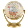 Annova Mini Antique Globe 4-inch / 10 cm - Swivels in All Directions Educational, Decorative, Unique, Small World, Desktop, Vintage (Mini Globe 4