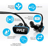 Pyle Upgraded Waterproof MP3 Player - V2 Flextreme Sports Wearable Headset Music Player 8GB Underwater Swimming Jogging Gym Earphones Rechargeable Flexible Headphones USB Connection9 -PSWP14BK