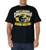 Michigan Wolverines 2024 CFP National Championship Helmet T-Shirt