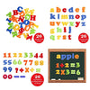 JCREN Magnetic Letters and Numbers Alphabet Magnets ABC 123 Fridge Toy Set Educational Preschool Learning Toys Spelling Counting Uppercase Lowercase Math Symbols for Kids 3 4 5 Years