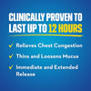 Mucinex 12 Hour 600mg Maximum Strength Guaifenesin Chest Congestion & Mucus Relief, Guaifenesin Expectorant Aids Mucus Removal, Chest Decongestant for Adults, Dr Recommended, 100ct Tablets