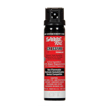 Sabre Red 52CFT30 Crossfire Stream (MK-4) Pepper Spray, 1.33% MC, 3.0 Ounces