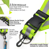 High Visibility Reflective Sash for Walking at Night -Perfect Substitution Reflective Vest Running Gear for Men Women Kids, Adjustable Night Walking Safety Gear Reflective Belt for Biking, Dog Walking