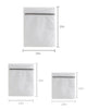 Lingerie Bags for Washing Delicates,Small Fine Mesh Laundry Bags,3Pcs(1 Large,1 Medium,1 Small)