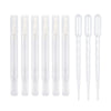 6pcs 3ml Empty Cuticle Oil Pen with 3pcs Pipettes Transparent Twist Pens Nail Oil Pen with Brush Tip Cosmetic Container Applicators for Homemade Nail Oil, Lip Gloss, Eyelash Growth Liquid etc.