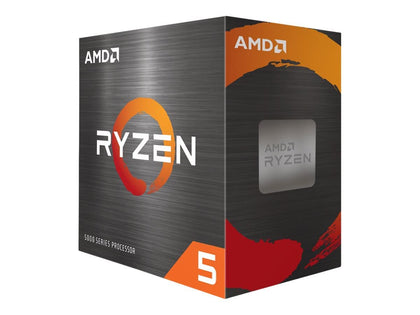 AMD Ryzen 5 5600 6-Core, 12-Thread Unlocked Desktop Processor with Wraith Stealth Cooler