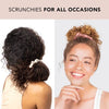 Kitsch Scrunchies for Women's Hair - Ultra Petite Hair Scrunchies | Large Hair Ties for Women | Hair Tie Scrunchies for Girls | Scrunchie | Hair Bands & Ponytail Holders, 6pc (Terracotta)