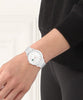 Lacoste 12.12 Women's Quartz Plastic and Silicone Strap Watch, Color: White (Model: 2001211)