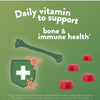 vitafusion Extra Strength Vitamin D3 Gummy, Strawberry Flavored Bone and Immune System Support (1) 120 Count