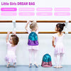 Mermaid Reversible Sequin Drawstring Backpack/Bag Blue/Purple for Kids Girls One_Size