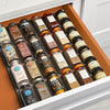 YouCopia SpiceLiner Adjustable Spice Drawer Liner, 10ft Roll, Gray, Seasoning and Spices Bottle Organizer Insert
