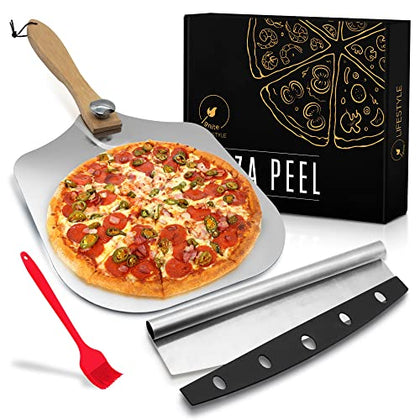 Ignite Lifestyle Pizza Peel Set - Pizza Spatula 12