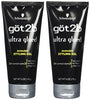 Got2b Ultra Glued Invincible Styling Hair Gel, 6 Ounces (Pack of 2)