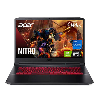 Acer Nitro 5 AN517-54-77KG Gaming Laptop | Intel Core i7-11800H | NVIDIA GeForce RTX 3050 Ti Laptop GPU | 17.3