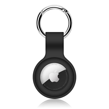 Pautas Airtag Holder, Ultra Light Silicone Case for Airtags, Protective Cover Compatible with AirTag GPS Item Finders with Anti-Lost Keychain for Bags, Keys, Dog Cat Collar, Luggage