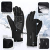 krosa -10? Winter Gloves Men Women, 10 Touchscreen Fingers Snow Ski Gloves, Waterproof Cold Weather Gloves