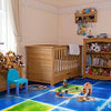 Art3d 1-Pack Fancy Floor Tile for Kids Room Liquid Encased Floor Tile, 11.8