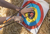Bear Archery Youth Safety Glass Arrows, Durable & Splinter-Free Fiberglass Arrows, Nocks and Points Included, 28