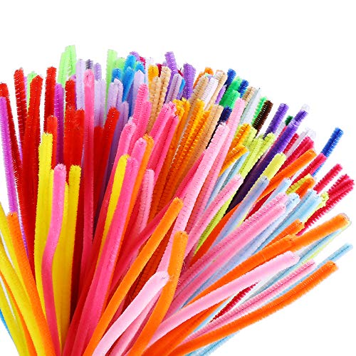 Caydo 324 Pieces Pipe Cleaners 27 Colors Chenille Stems for DIY Art Creative Crafts Project Decorations (6 mm x 12 Inch)