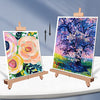 Miratuso Art Easel (2 Pack) A-Frame Painting Easel, Wood Display Stand Holding Canvas Up to 21