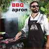 Nomsum Aprons for Men | May The Forks Be With You | Premium Quality Funny Aprons | Best for BBQ, Grilling and Cooking | Grill and BBQ Accessories | Chef Kitchen Grilling Apron | One Size Fits All