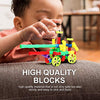 STEM Building Blocks Toy for Kids, Educational Toddlers Toddler Brain Toy Kit, Constructions Toys for 3 4 5 6 7 8 Years Age Boys and Girls - Creativity Kids Toys